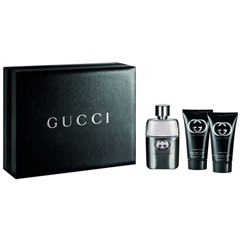 gucci guilty edt 50ml gift set|Gucci Guilty gift set men's.